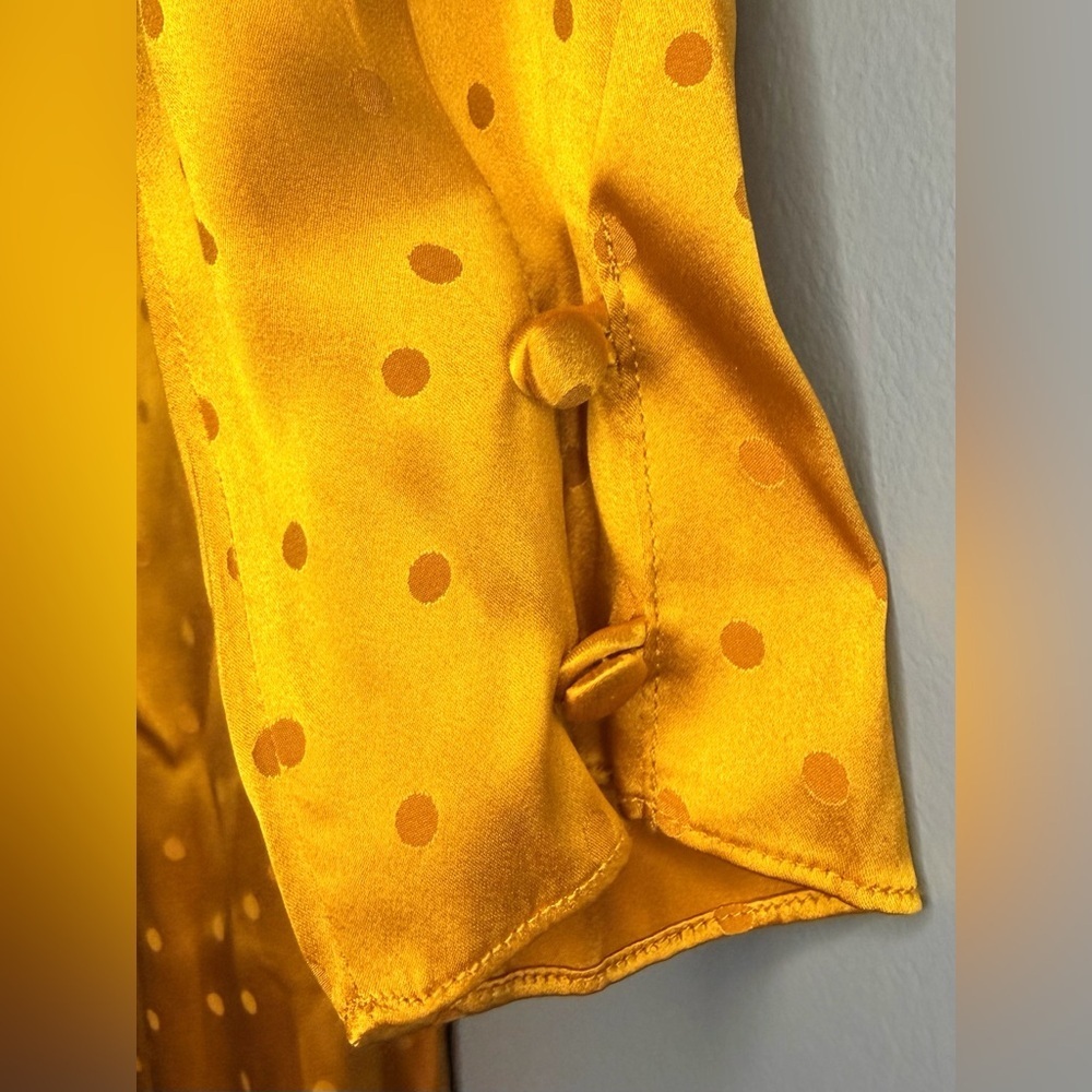 Ronny Kobo Collection $498 Retail Blake Asymmetrical Silk Blend Dress | Size XS - Picture 7 of 7